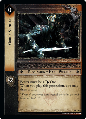 Goblin Scimitar